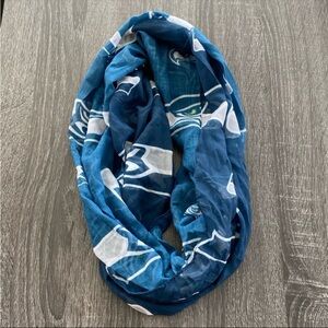 🔥 5/$25 Seattle Seahawks Women’s Infinity Scarf Navy Blue NFL Football Hawks OS